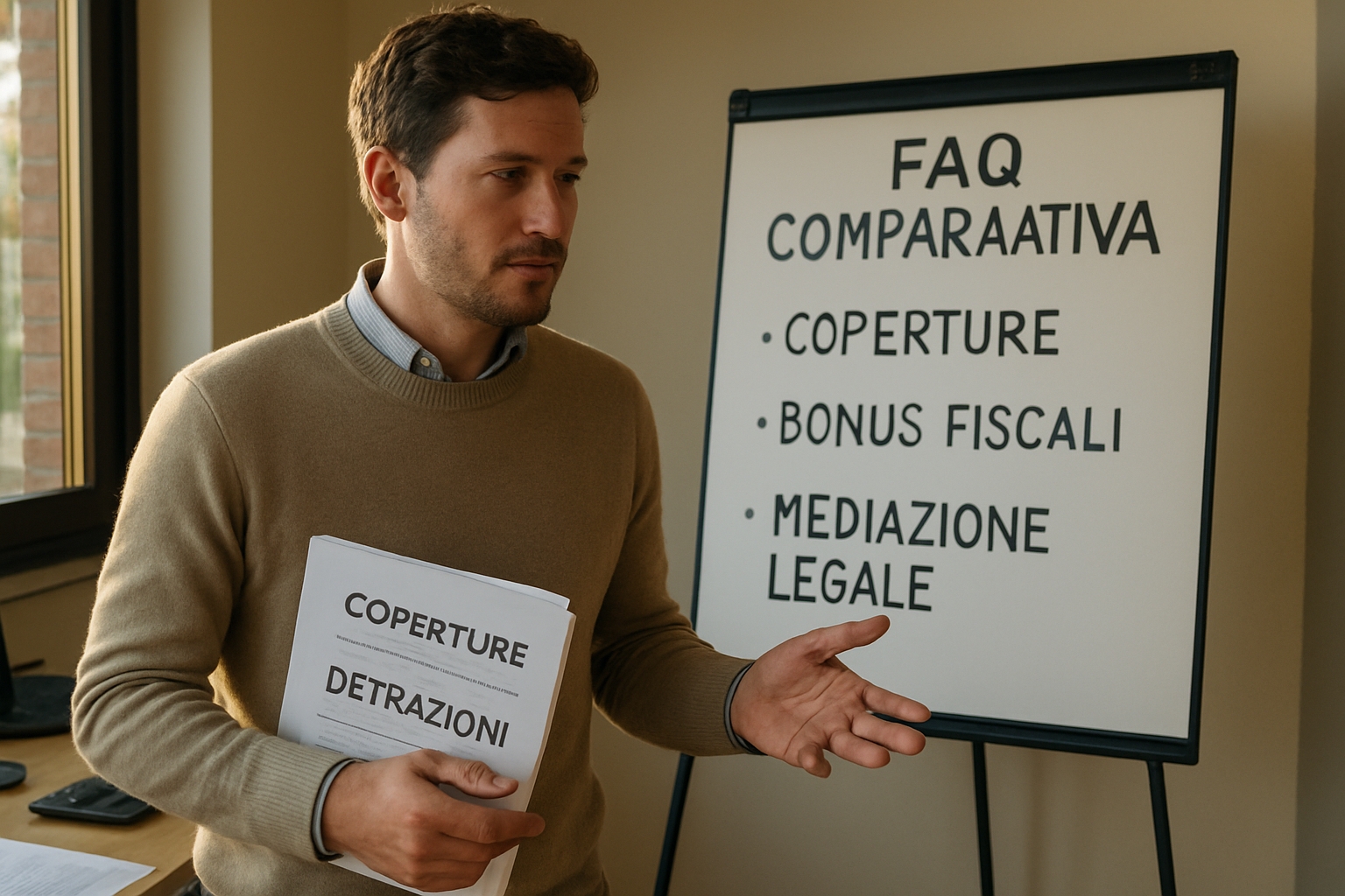 FAQ comparativa su coperture, bonus fiscali e mediazione: scelte operative tra casa, viaggio e tutele familiari post thumbnail image